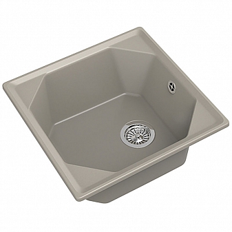 Мойка кухонная GranFest GF-U-500 50 см топаз