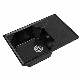 Мойка кухонная GranFest GF-U-740L 74 см черная