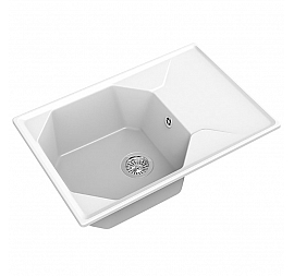 Мойка кухонная GranFest GF-U-740L 74 см иней