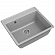 Мойка кухонная GranFest GF-V-580 58 см серая