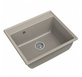 Мойка кухонная GranFest GF-V-580 58 см топаз