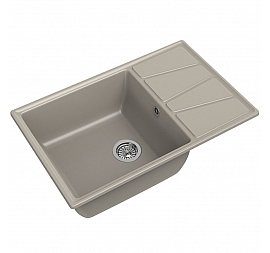 Мойка кухонная GranFest GF-V-780L 78 см топаз