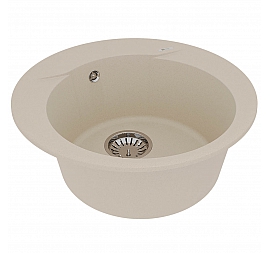 Мойка кухонная Lemark Sula 500 9910002 50 см бежевый