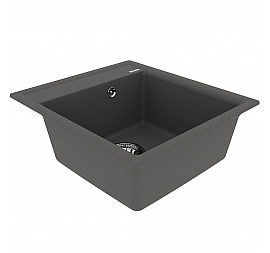 Мойка кухонная Lemark Hanka 450 9910011 45 см серый шёлк