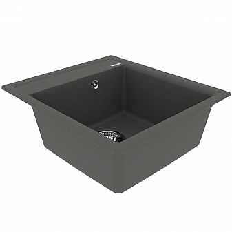 Мойка кухонная Lemark Hanka 450 9910011 45 см серый шёлк