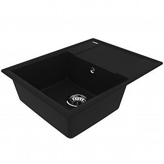Мойка кухонная Lemark Imandra 640 9910019 64 см антрацит