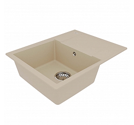 Мойка кухонная Lemark Imandra 640 9910020 64 см бежевый