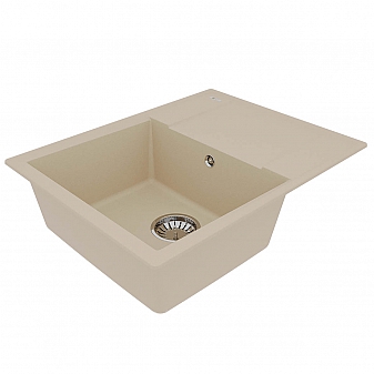Мойка кухонная Lemark Imandra 640 9910020 64 см бежевый