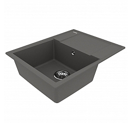 Мойка кухонная Lemark Imandra 640 9910023 64 см серый шёлк
