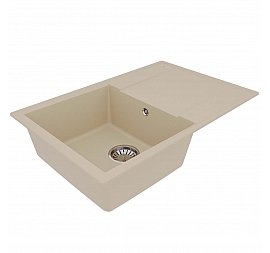 Мойка кухонная Lemark Imandra 760 9910026 76 см бежевый