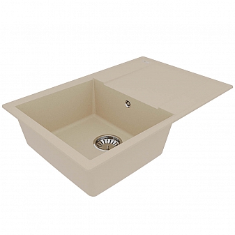 Мойка кухонная Lemark Imandra 760 9910026 76 см бежевый