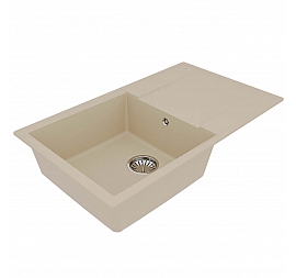 Мойка кухонная Lemark Imandra 840 9910032 84 см бежевый