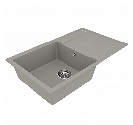 Мойка кухонная Lemark Imandra 840 9910033 84 см грэй