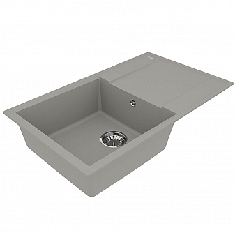 Мойка кухонная Lemark Imandra 840 9910033 84 см грэй