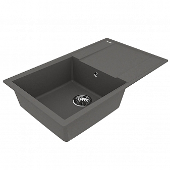 Мойка кухонная Lemark Imandra 840 9910035 84 см серый шёлк