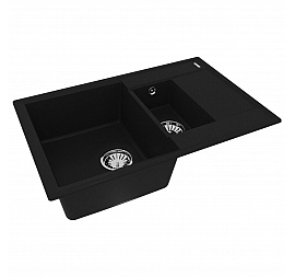 Мойка кухонная Lemark Ramza 760 9910037 76 см антрацит