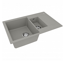 Мойка кухонная Lemark Ramza 760 9910039 76 см грэй