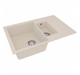 Мойка кухонная Lemark Ramza 760 9910042 76 см шампань