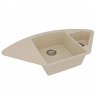 Мойка кухонная Lemark Irkana 980 9910044 98 см бежевый