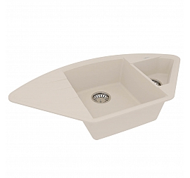 Мойка кухонная Lemark Irkana 980 9910048 98 см шампань