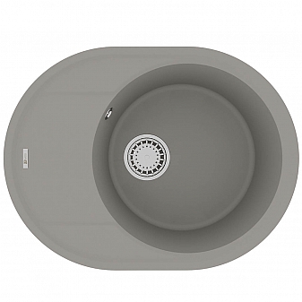 Мойка кухонная Lemark Lacha 620 9910051 62 см грэй