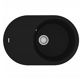 Мойка кухонная Lemark Lacha 760 9910055 76 см антрацит