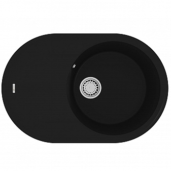 Мойка кухонная Lemark Lacha 760 9910055 76 см антрацит