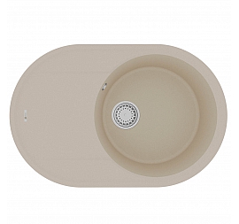 Мойка кухонная Lemark Lacha 760 9910056 762 см бежевый