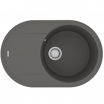 Мойка кухонная Lemark Lacha 760 9910059 76 см серый шёлк