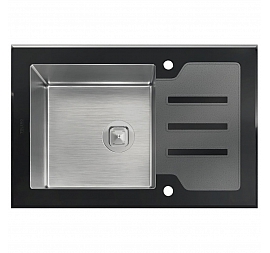 Мойка кухонная Tolero Ceramic Glass TG-660 66 см