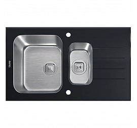 Мойка кухонная Tolero Ceramic Glass TG-860K 86 см