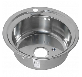 Мойка кухонная Melana MLN-510 51 см 0.6 мм врезная