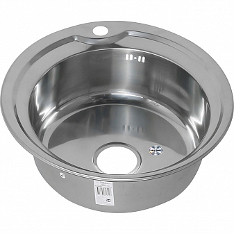 Мойка кухонная Melana MLN-510 51 см 0.6 мм врезная