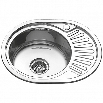 Мойка кухонная Melana MLN-5745 L 57 см 0.6 мм врезная