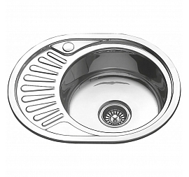 Мойка кухонная Melana MLN-5745 R 57 см 0.6 мм врезная