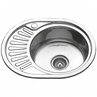 Мойка кухонная Melana MLN-5745 R 57 см 0.6 мм врезная