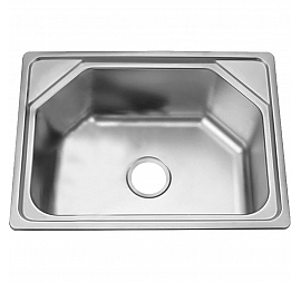 Мойка кухонная Melana MLN-6045 041Mt 60 см 0.8 мм врезная