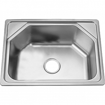 Мойка кухонная Melana MLN-6045 041Mt 60 см 0.8 мм врезная