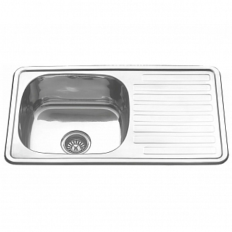 Мойка кухонная Melana MLN-7643 L 76 см 1 мм врезная