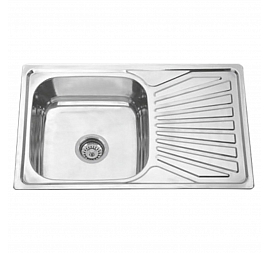Мойка кухонная Melana MLN-7848 L 78 см 0.8 мм врезная