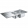 Мойка кухонная Grohe K400+ 31569SD0 98 см накладная