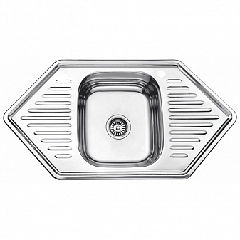 Мойка кухонная Ledeme L69550 95 см декор