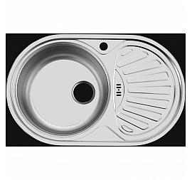 Мойка кухонная Ukinox Фаворит FA*770.480 W GW8K L 77 см лайн