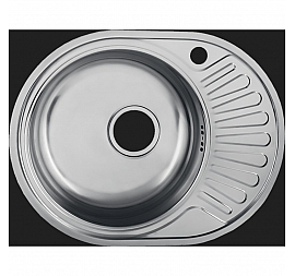 Мойка кухонная Ukinox Фаворит FA*577.447 GT8K L 58 см полированная