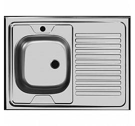 Мойка кухонная Ukinox Стандарт ST*800.600 L 80 см матовая