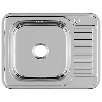 Мойка кухонная Iddis Basic BAS65PLi77 65 см полированная
