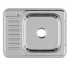 Мойка кухонная Iddis Basic BAS65PRi77 65 см полированная