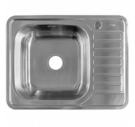 Мойка кухонная Iddis Basic BAS65SLi77 65 см сатин