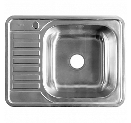 Мойка кухонная Iddis Basic BAS65SRi77 65 см сатин