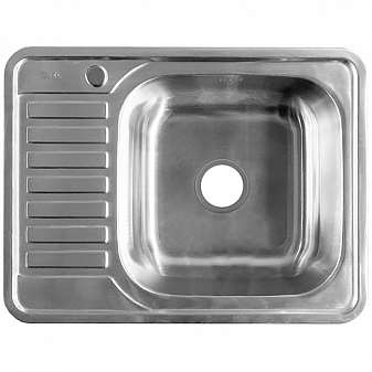 Мойка кухонная Iddis Basic BAS65SRi77 65 см сатин